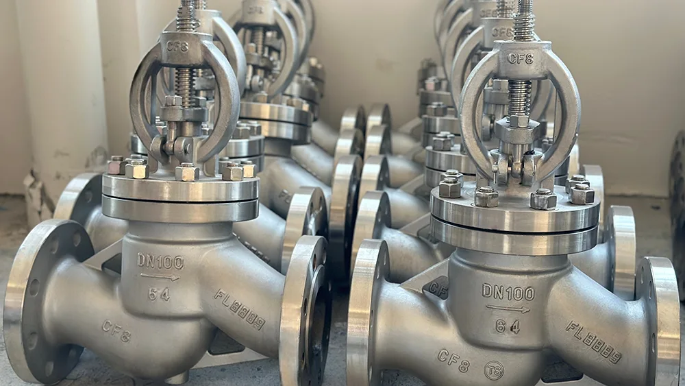 O principio de funcionamento e as características de Globe Valve.