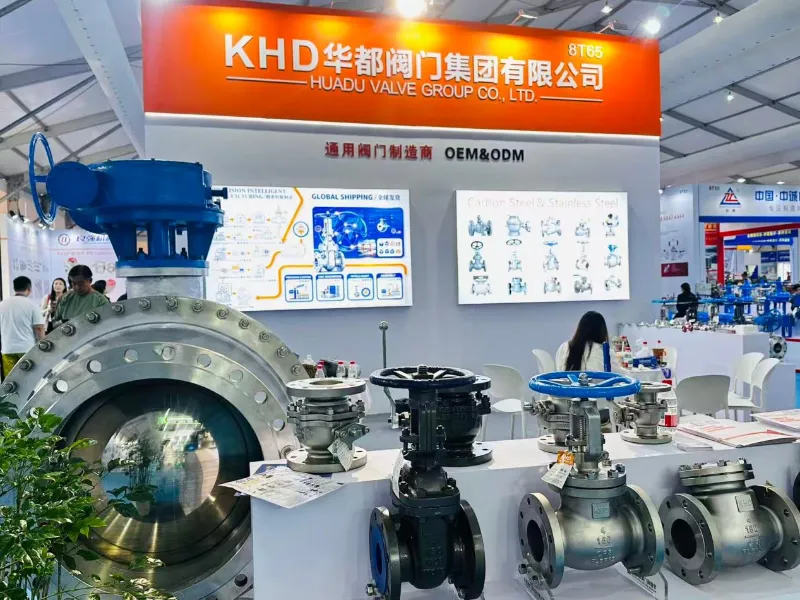 A feira da cadea da industria de válvulas de Zhejiang 2026 concluíu con éxito - Grazas por visitar Huadu Valve Group (KHD) no stand 8T65